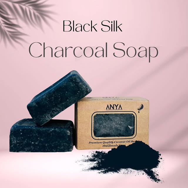 Anya Soaps Charcoal Detox Soap - Purifying natural face and body bar