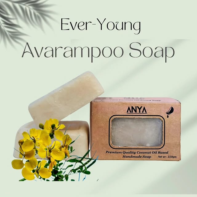 Anya Soaps Avarampoo Calm Soap - Soothing botanical blend