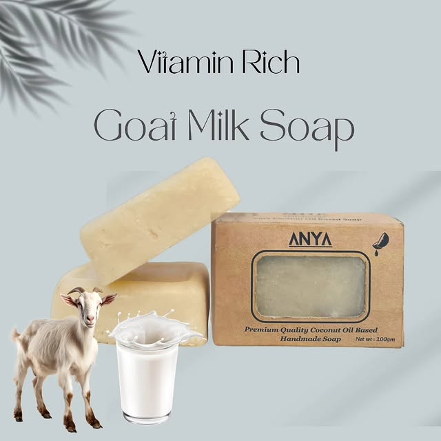Anya Soaps Goat Milk Soap - Gentle and hydrating natural skincare